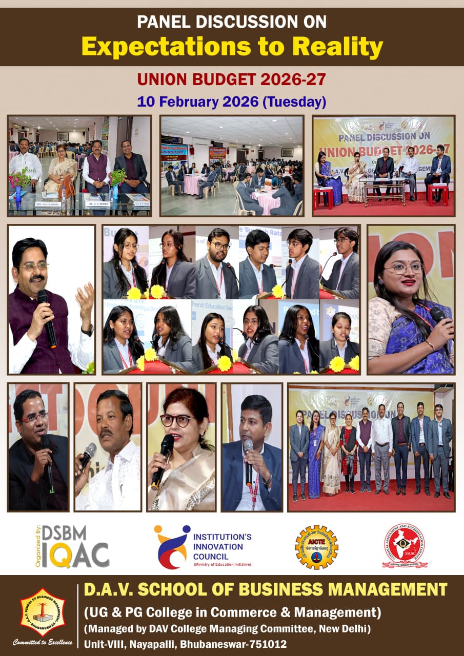 Best BBA Colleges in Bhubaneswar | DSBM Seminars