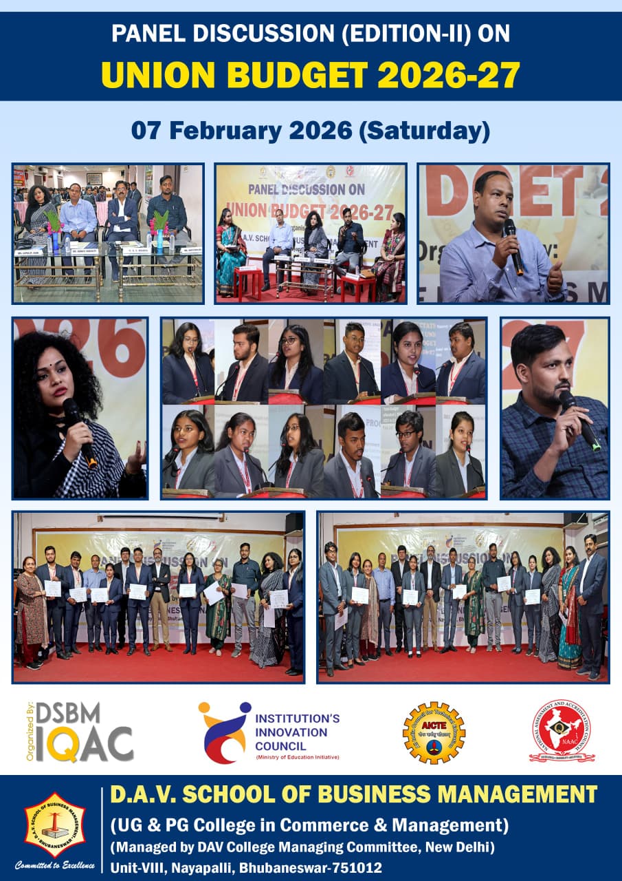 Best BBA Colleges in Bhubaneswar | DSBM Seminars