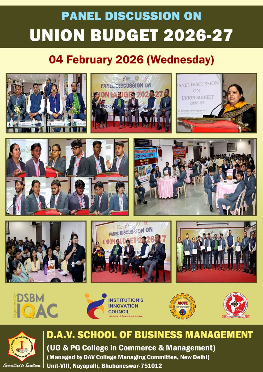 Best BBA Colleges in Bhubaneswar | DSBM Seminars