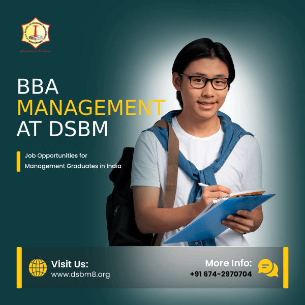 Explore Job Opportunities for Management Graduates | Best BBA Colleges in Bhubaneswar