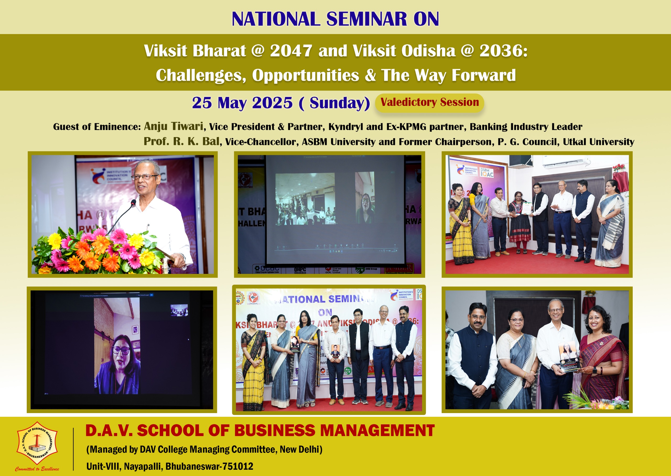 BBA Institute in Bhubaneswar | DSBM National Seminars